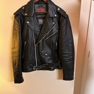 Nomad Black Biker Jacket